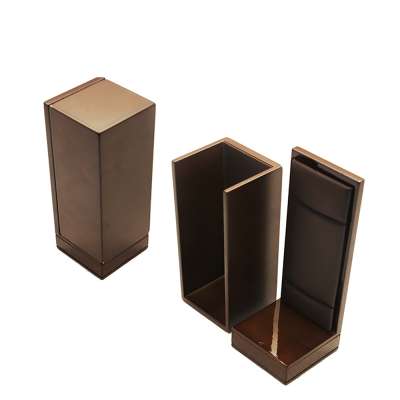 Brown Christmas Gift Wooden Jewelry Boxes with Sliding Lid