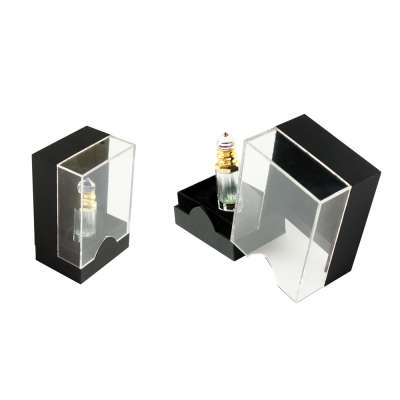 Wholesale Acrylic Perfume Display Wooden Gift Box Accept Customized